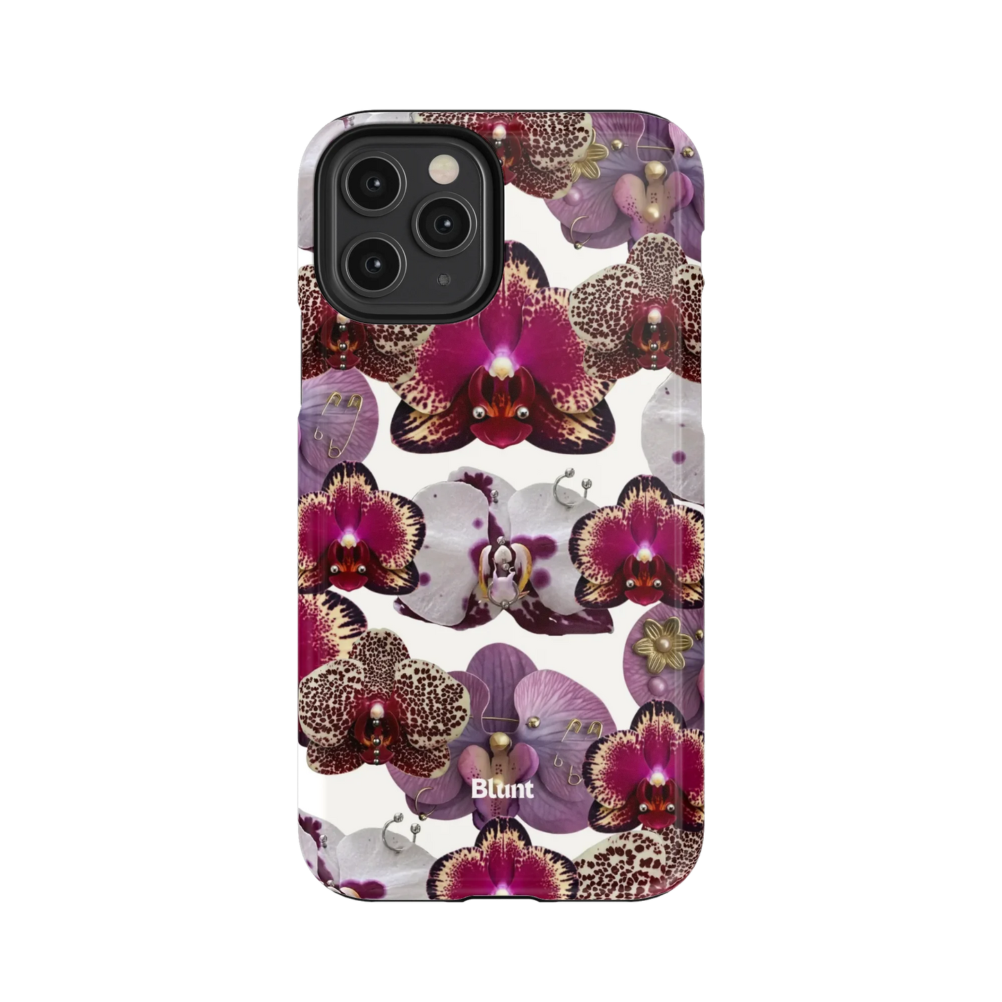 Botanical Orchid iPhone Case