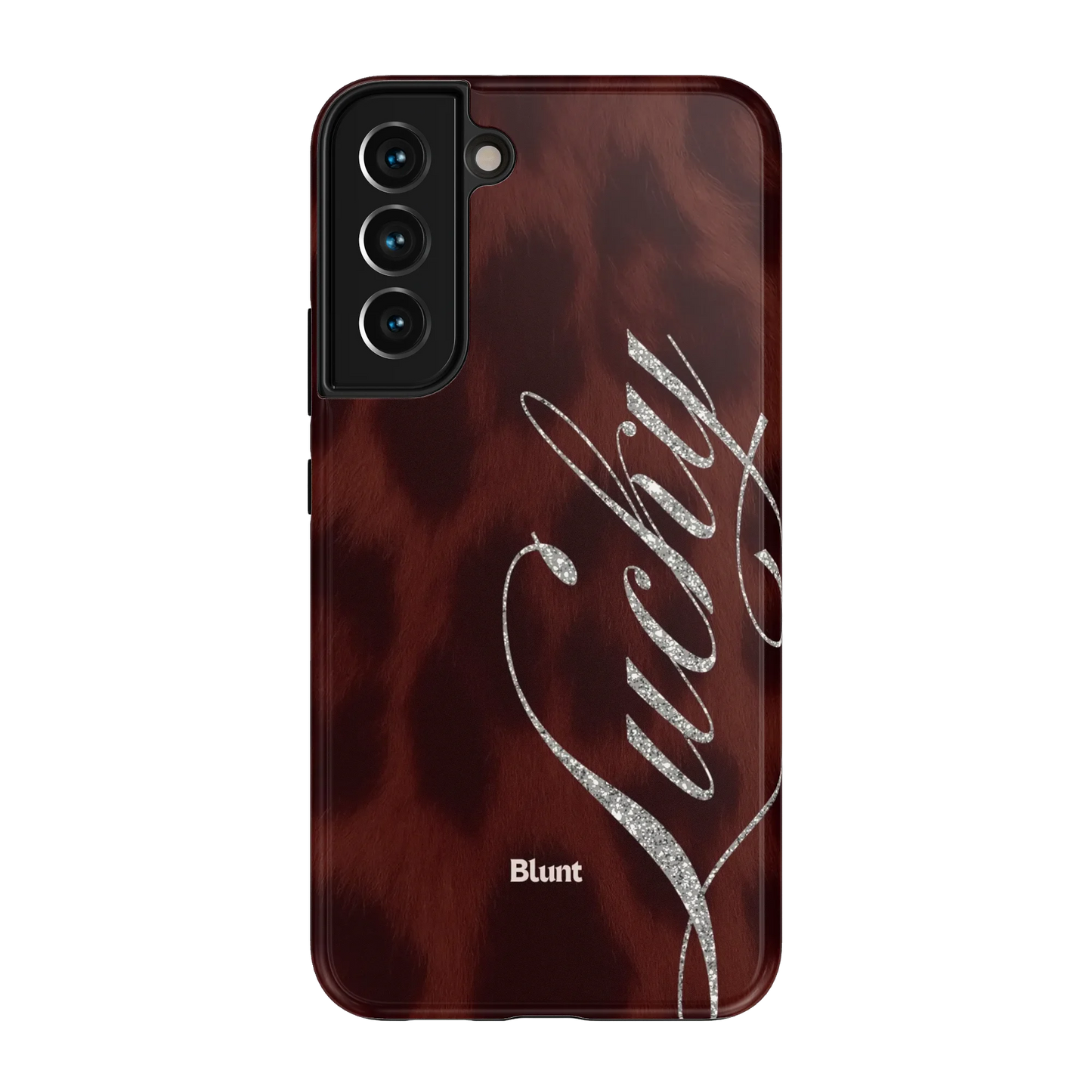 Brown Cheetah Lucky Samsung Case