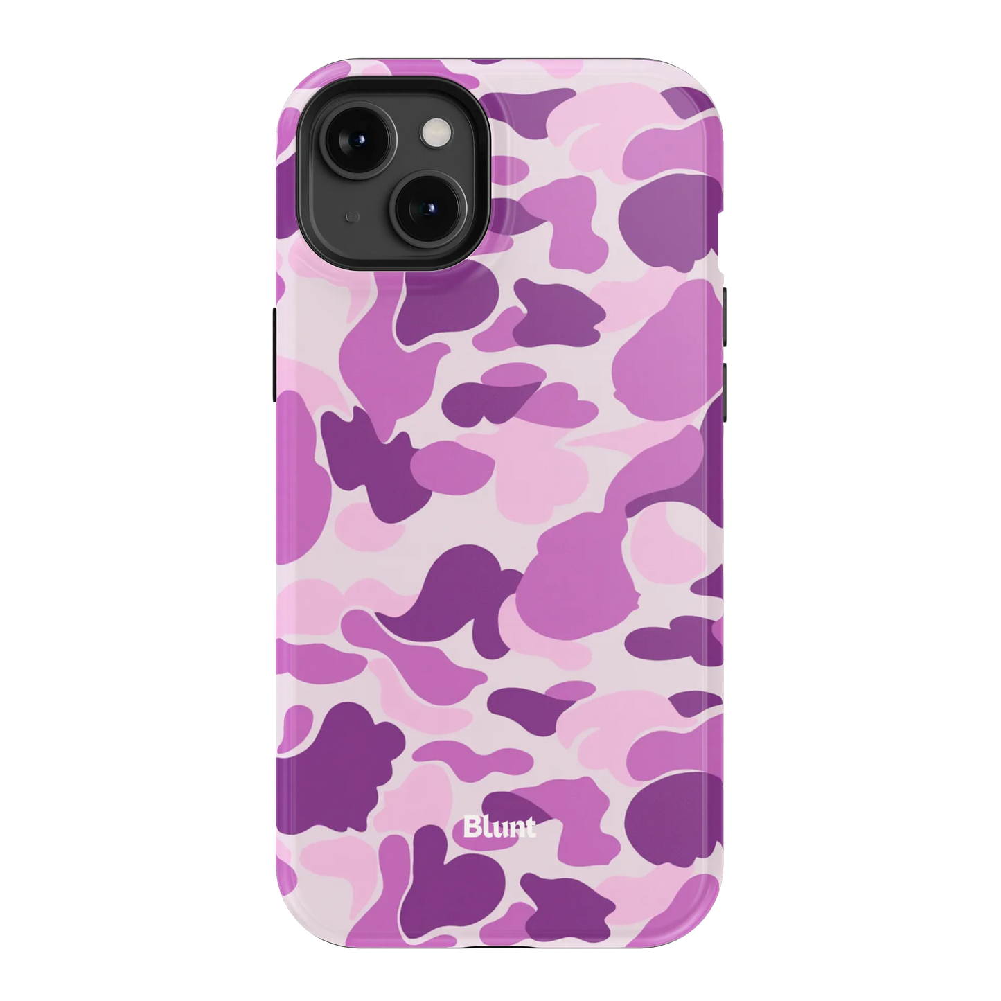Purple Camo iPhone Case