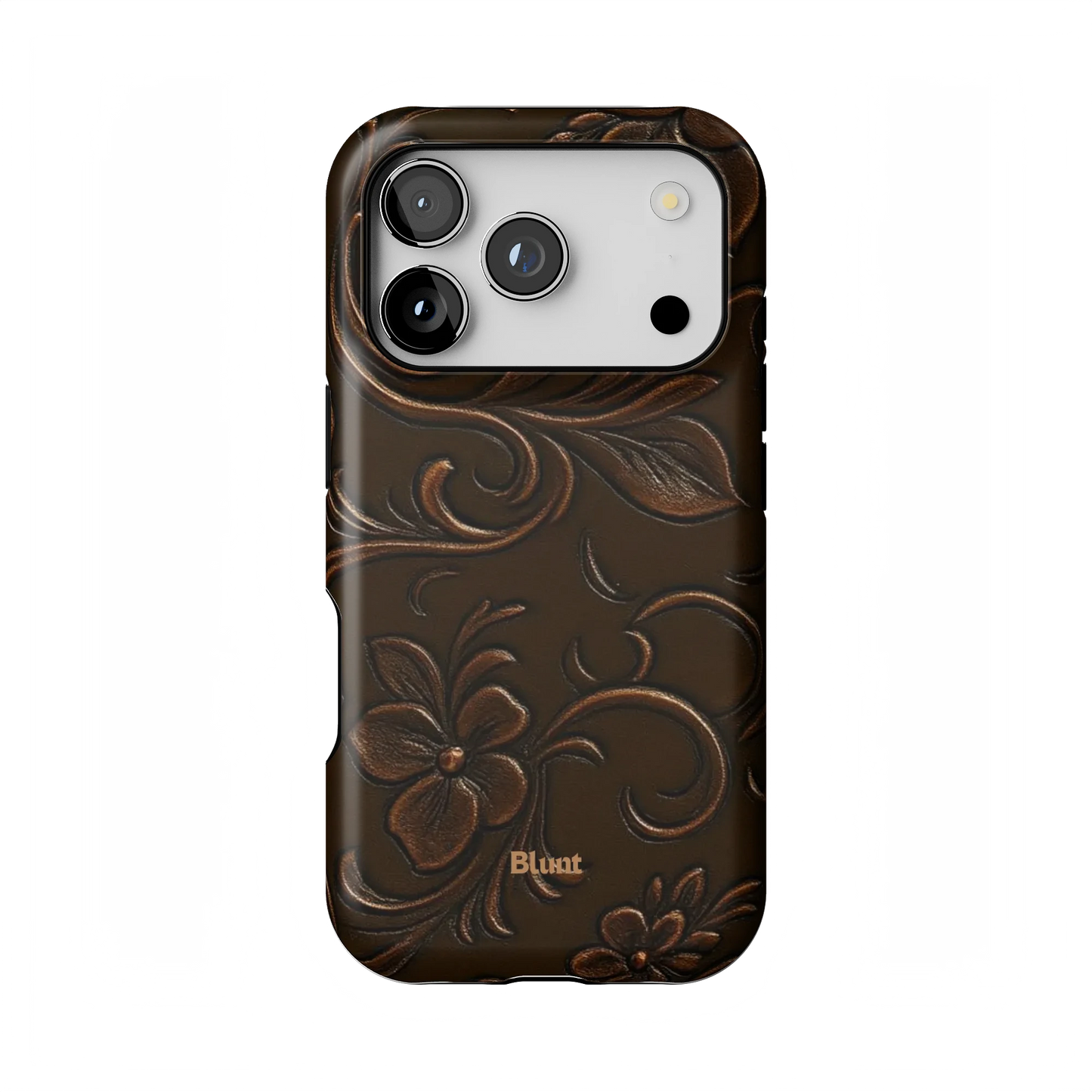 Tooled Leather iPhone Case