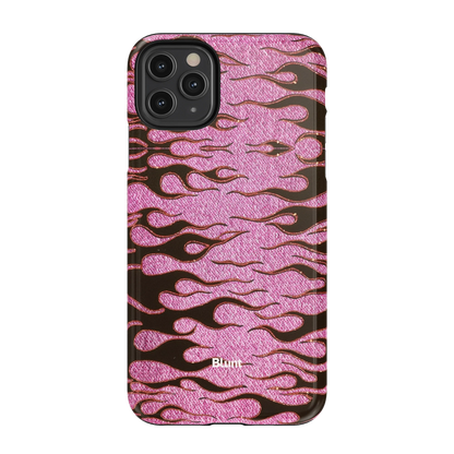 Fuchsia Heat iPhone Case