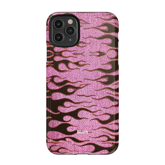 Fuchsia Heat iPhone Case