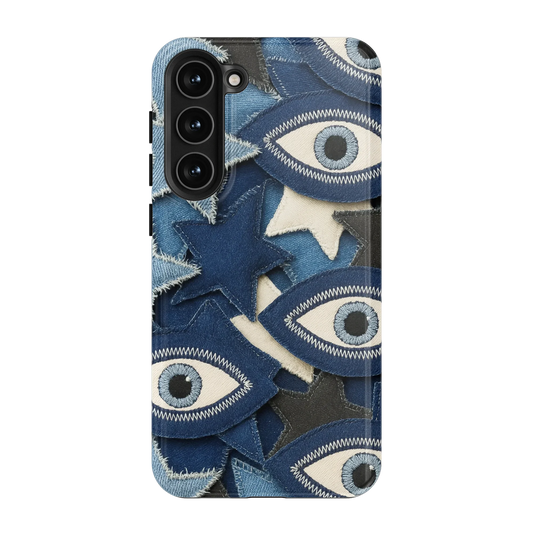 Evil Eye Denim Samsung Case