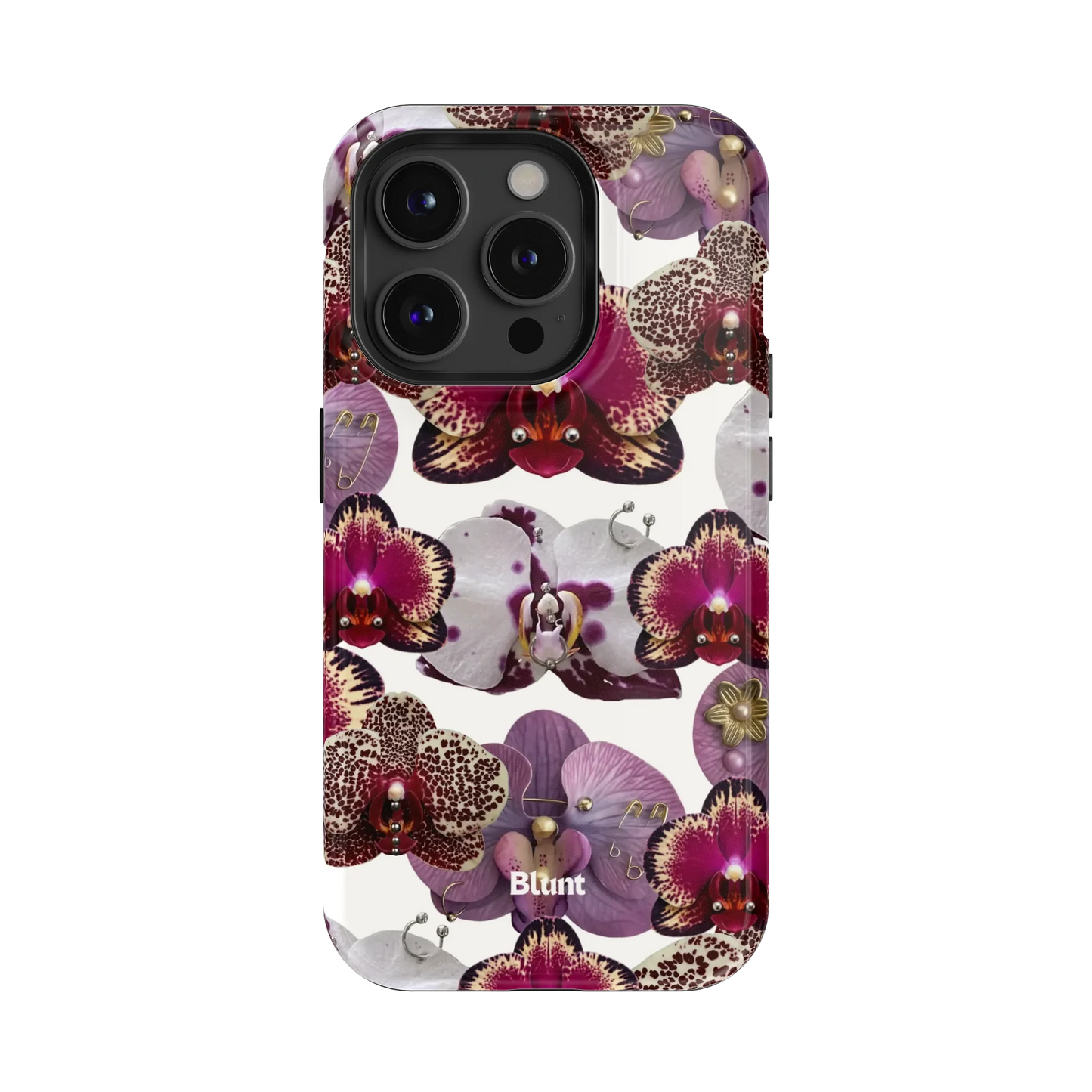 Botanical Orchid iPhone Case