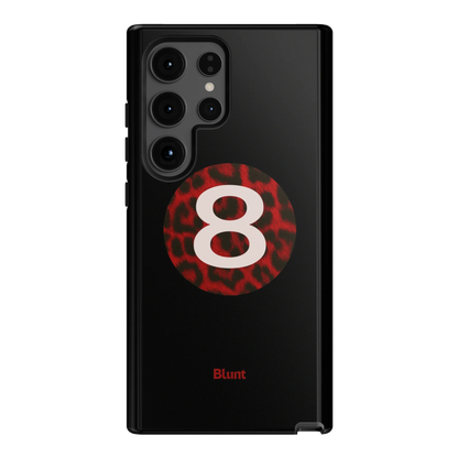 Red Cheetah Magic 8 Samsung Case