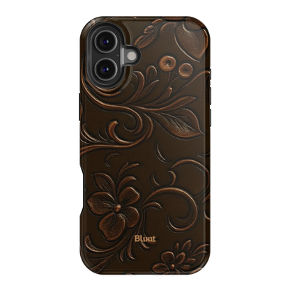 Tooled Leather iPhone Case