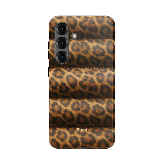 Cheetah Puffer Samsung Case