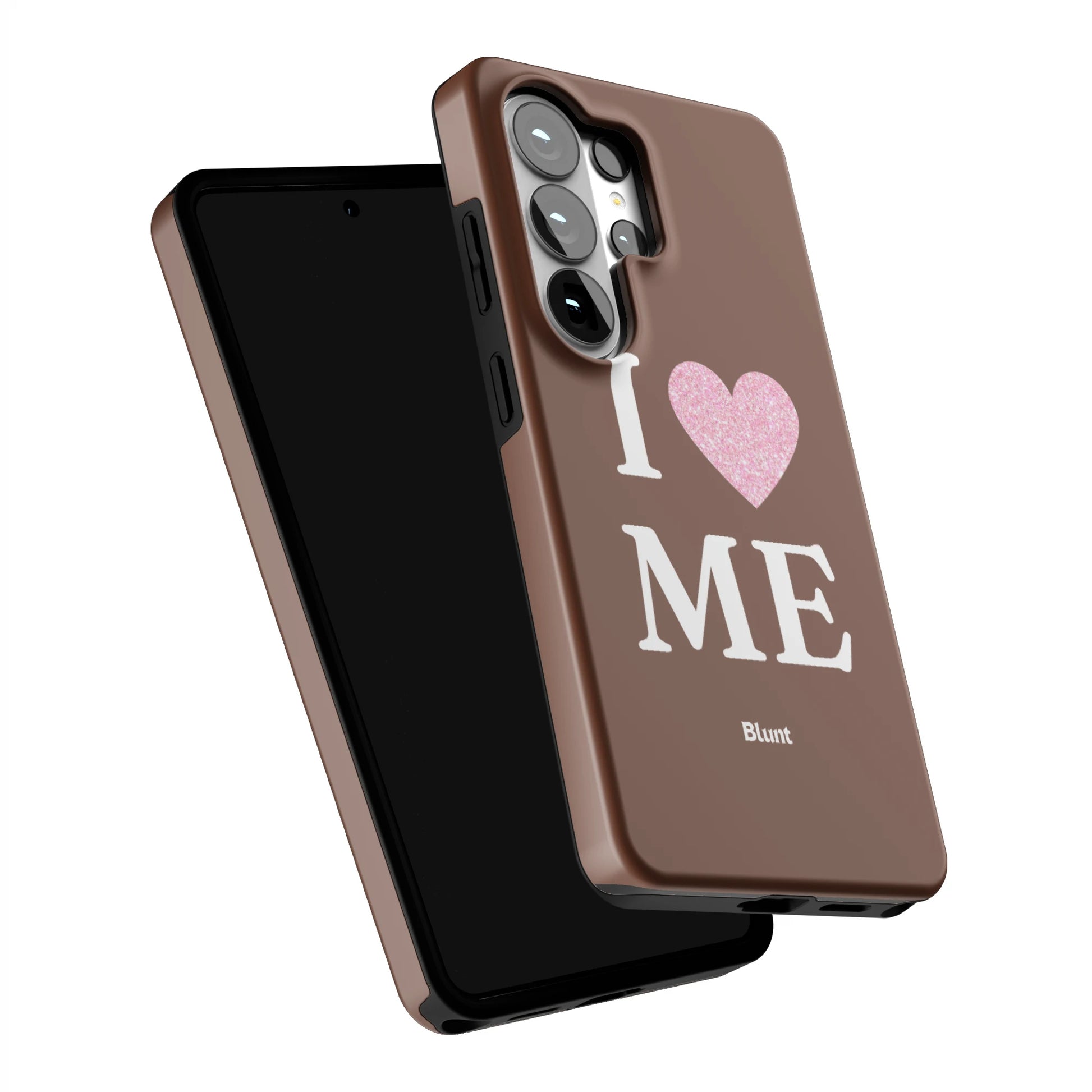 Brown-I-Love-Me-samsung-case-Galaxy S26 Ultra-5
