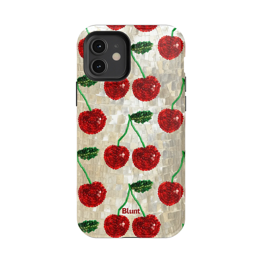 Cherry Luxe iPhone Case