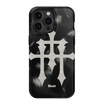 Silver Saint iPhone Case