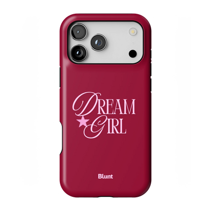 Dream Girl Maroon iPhone Case