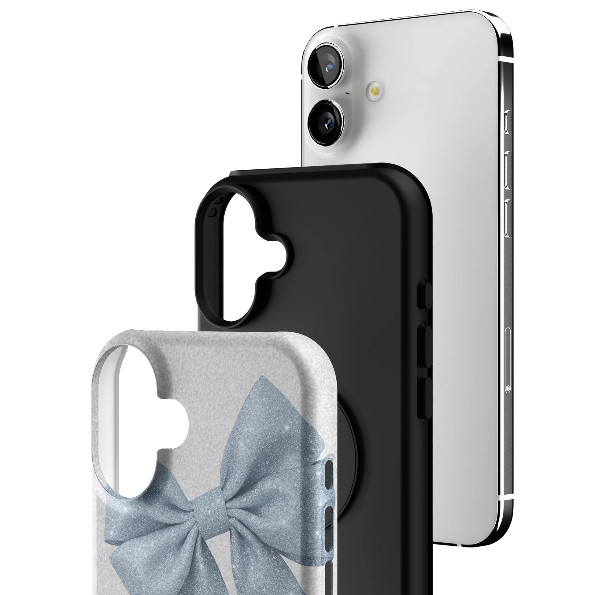 Frost Bow iPhone Case gallery - Iphone_16_Mini_Air_Plus_3