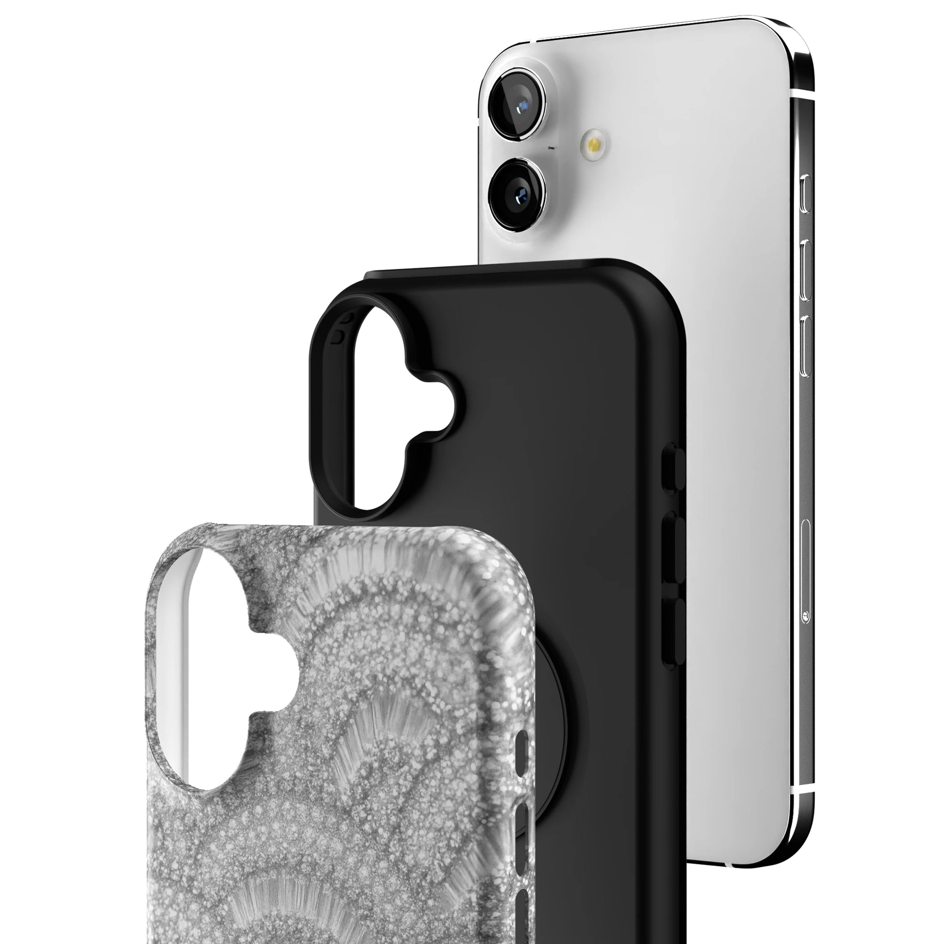 Frost Scallop iPhone Case gallery - Iphone_16_Mini_Air_Plus_3