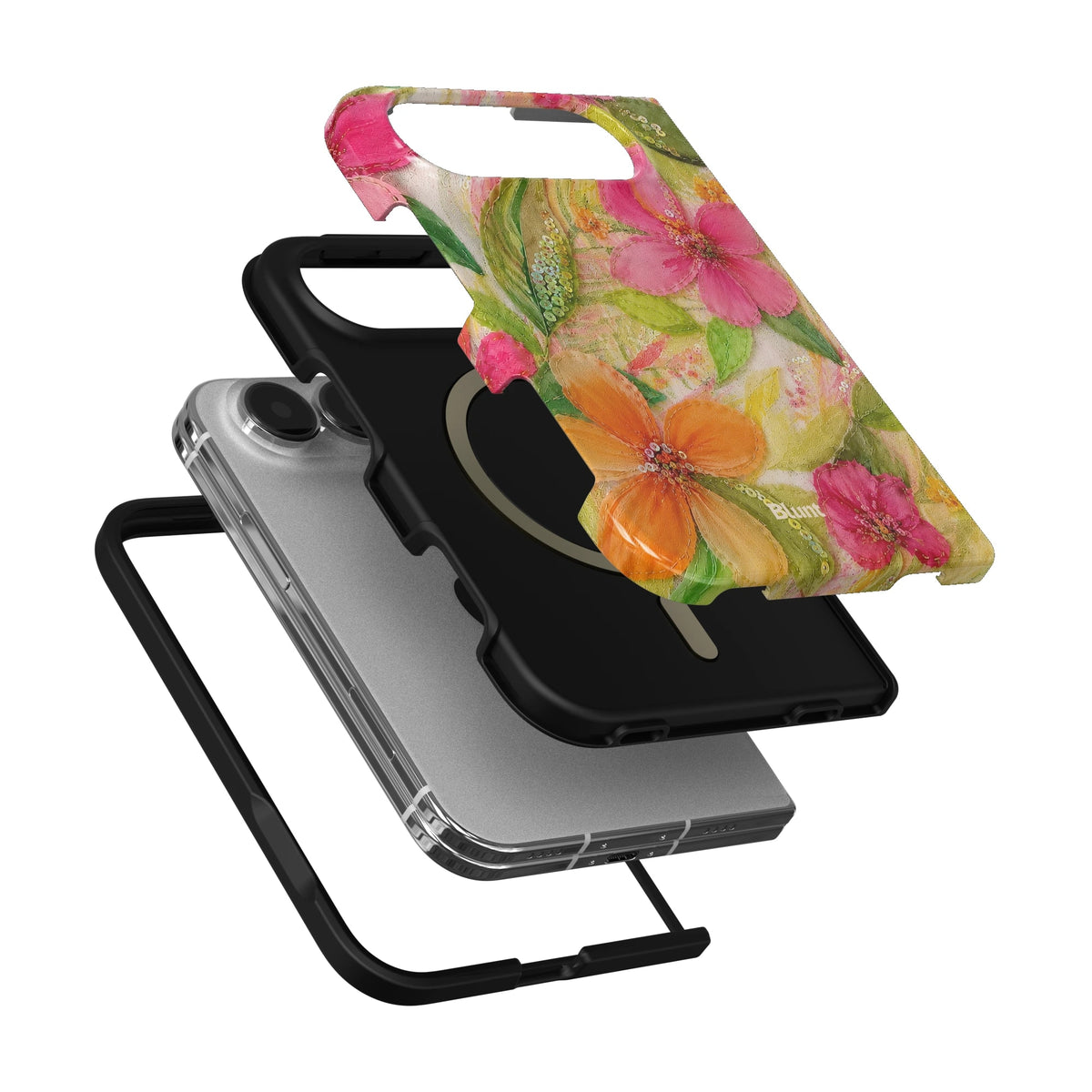 fruity-florals-iphone-case iPhone 18 Duo case, view 6