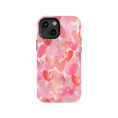 Candy Hearts iPhone Case