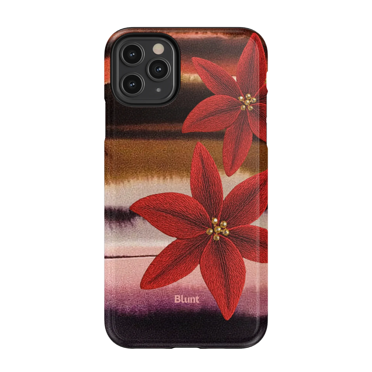 Crimson Bloom iPhone Case