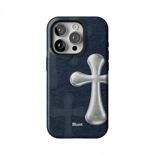 Silver-Patch-iphone-case-iPhone 15 Pro-1