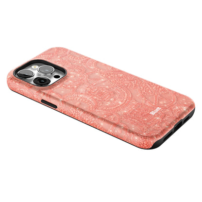 Coral-Glam-iphone-case-iPhone 14 Pro Max-2