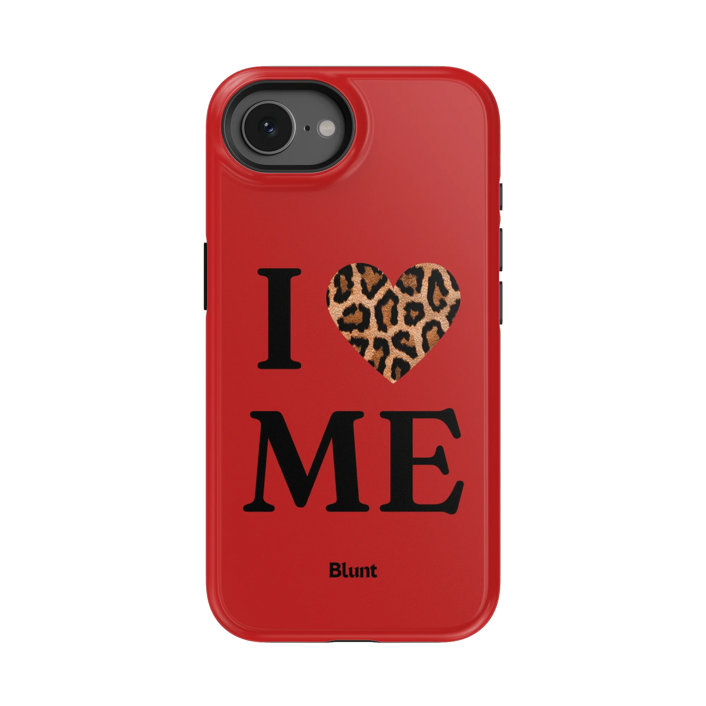 Red I Love Me iPhone Case