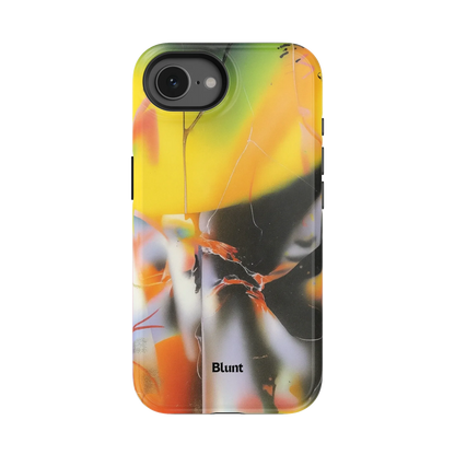 Golden Blur iPhone Case