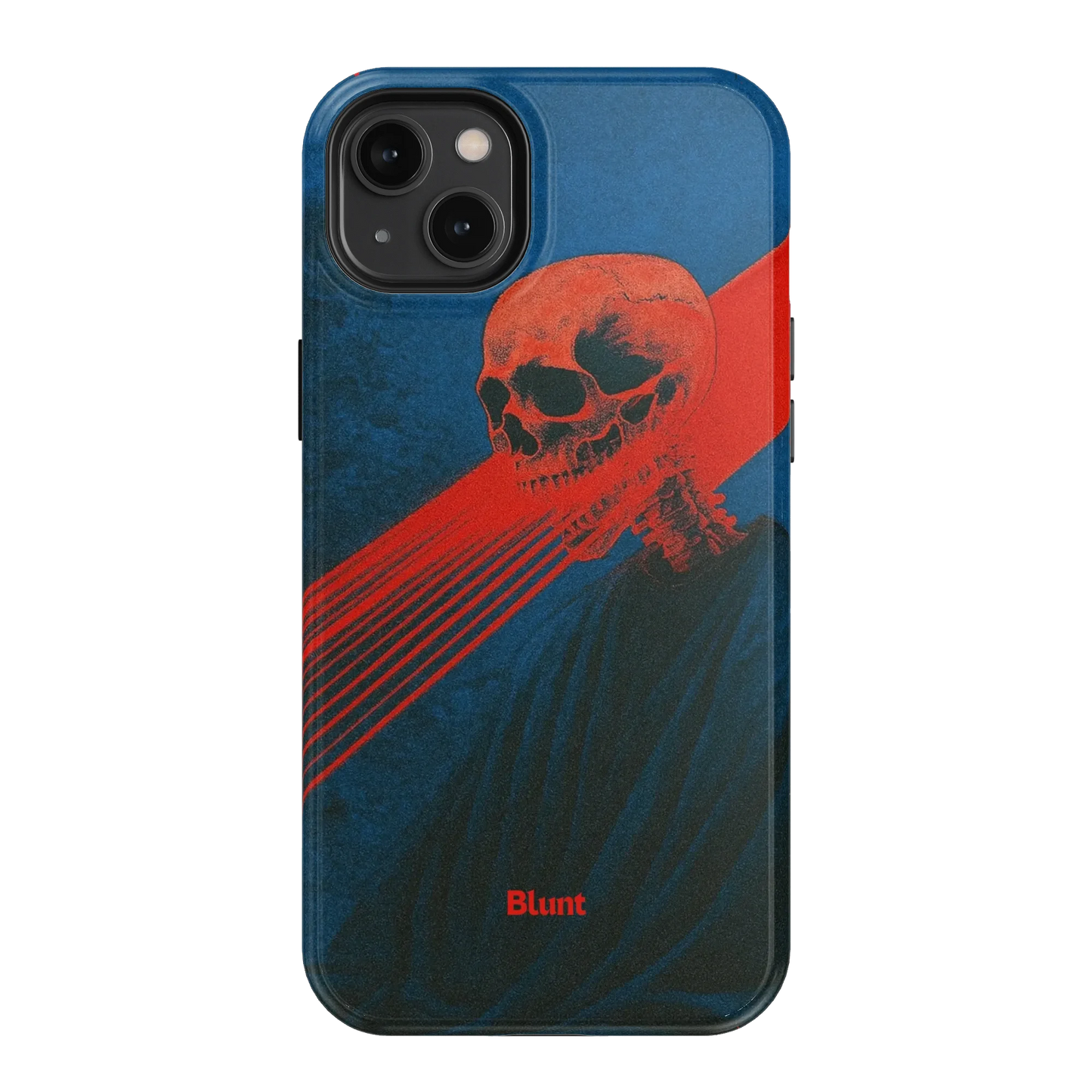 Crimson Slash iPhone Case