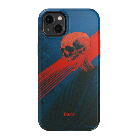 Crimson Slash iPhone Case
