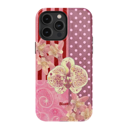 Rose Polka iPhone Case