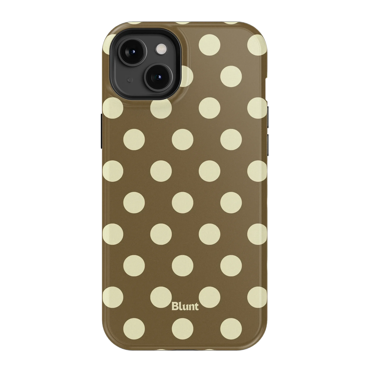 Toffee Cream Dot iPhone Case