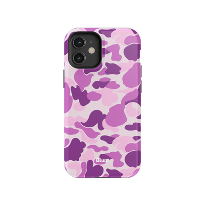 Purple Camo iPhone Case