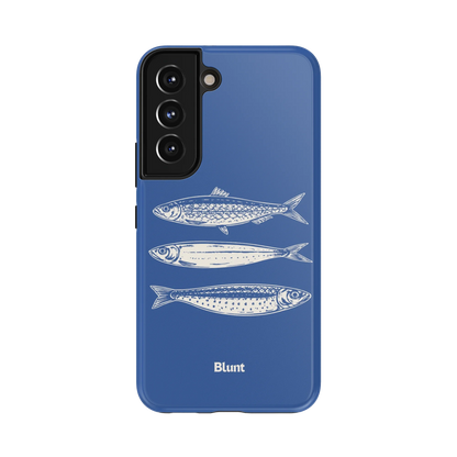 Blue Fins Samsung Case