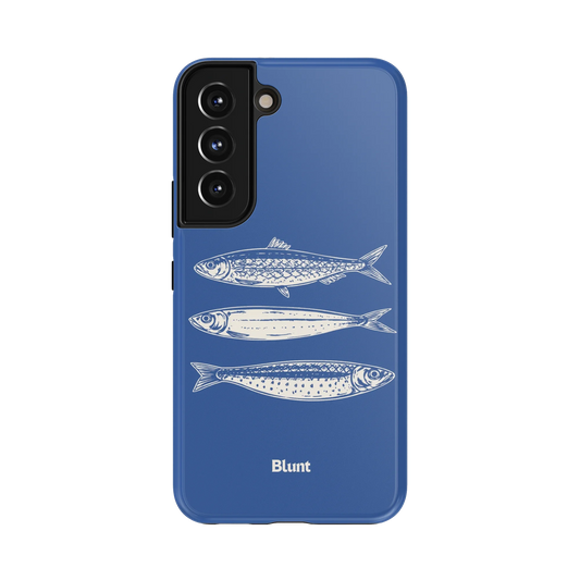 Blue Fins Samsung Case