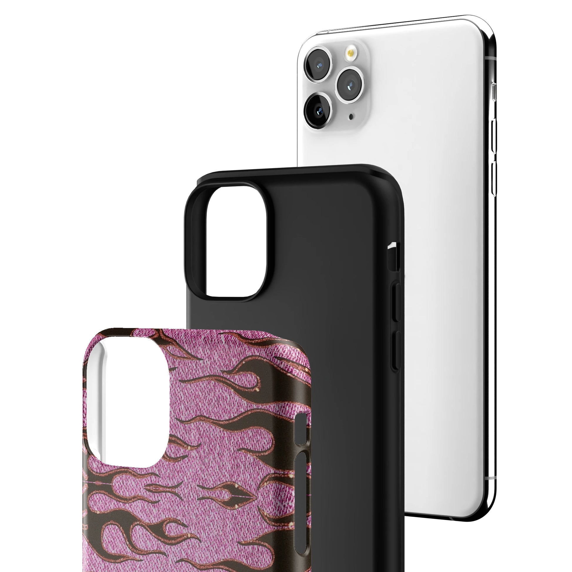 Fuchsia Heat iPhone Case gallery - Iphone_11_Pro_Max_3