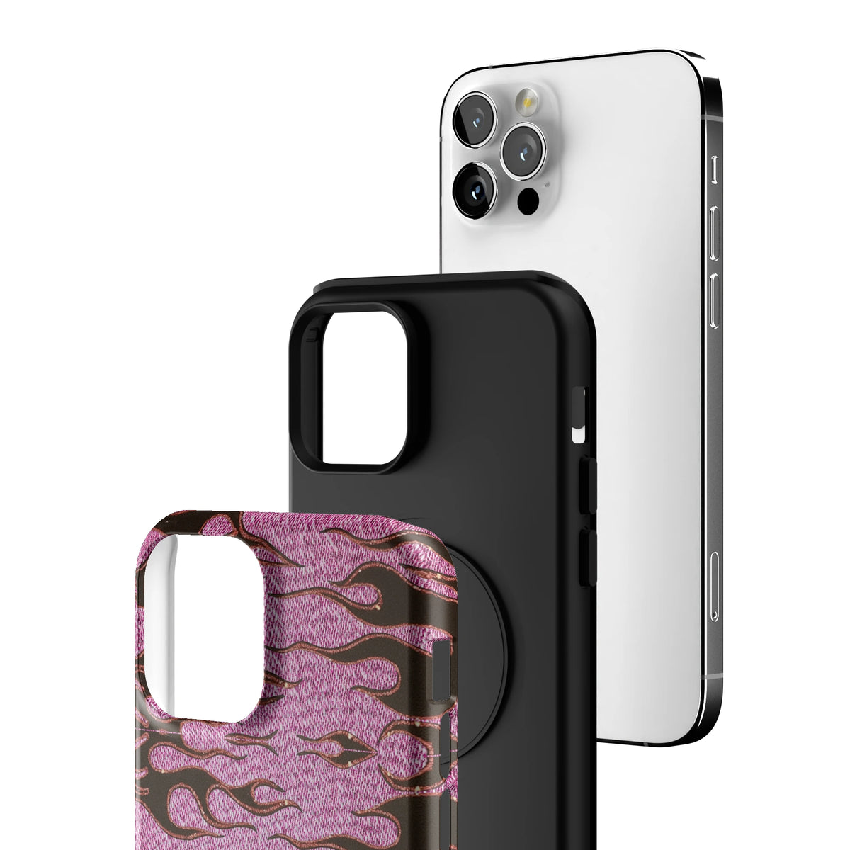 Fuchsia Heat iPhone Case gallery - Iphone_12_Pro_3