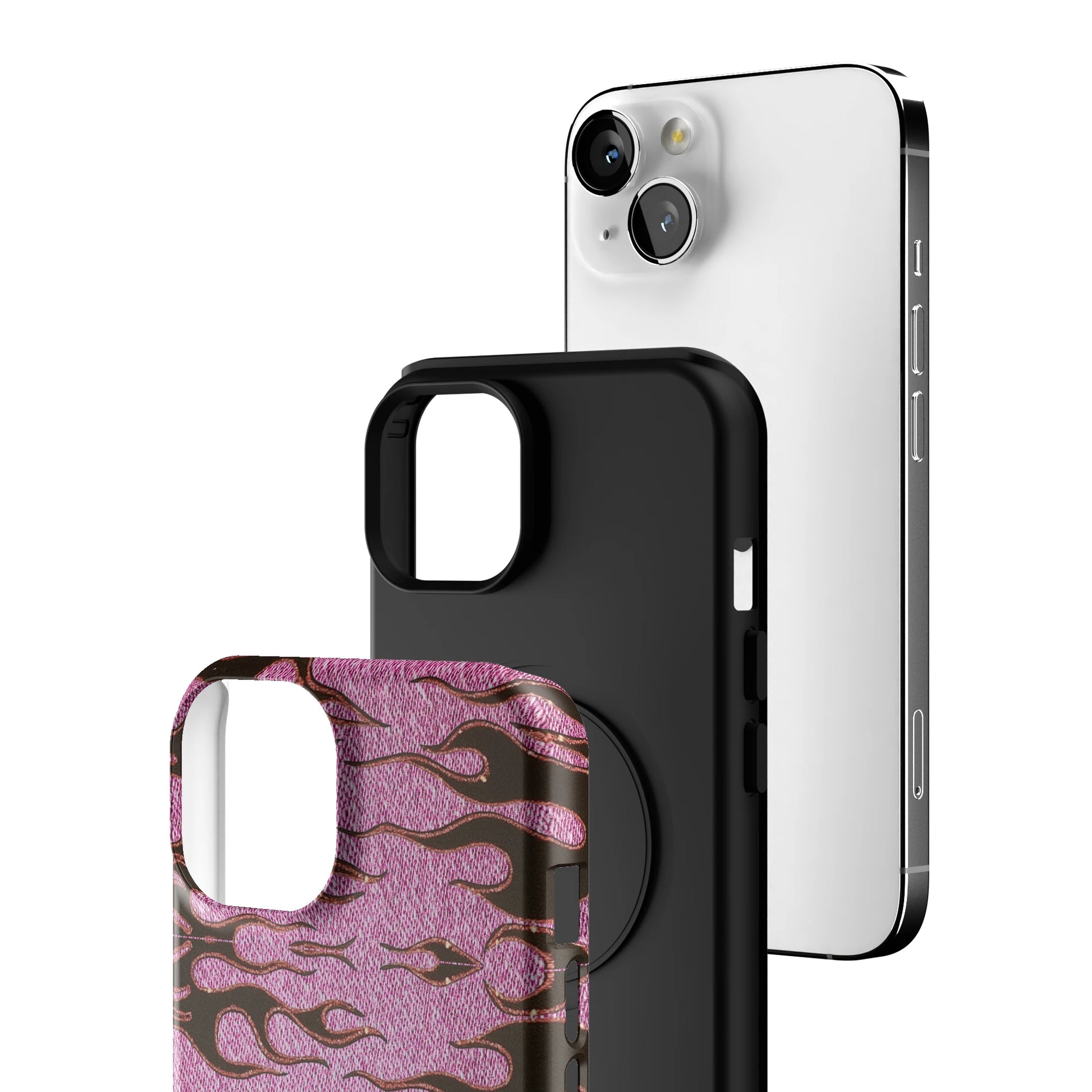 Fuchsia Heat iPhone Case gallery - Iphone_13_Iphone_3