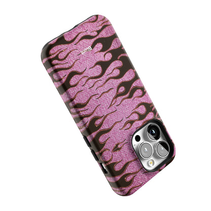Fuchsia Heat iPhone Case gallery - Iphone_13_Pro_5