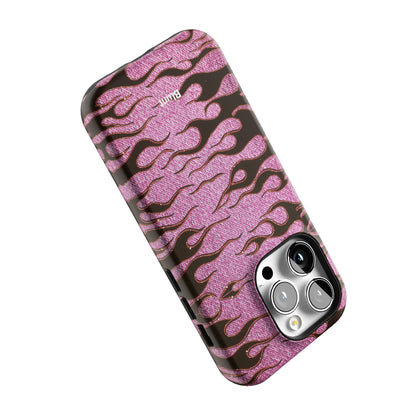 Fuchsia Heat iPhone Case gallery - Iphone_14_Pro_5