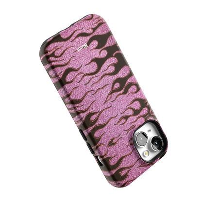 Fuchsia Heat iPhone Case gallery - Iphone_15_Iphone_5