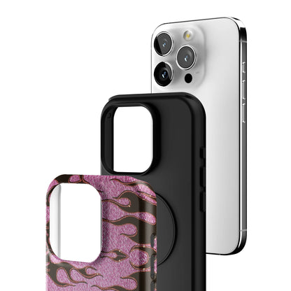 Fuchsia Heat iPhone Case gallery - Iphone_15_Pro_3