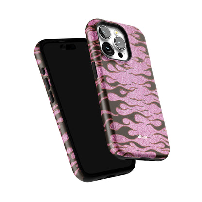 Fuchsia Heat iPhone Case gallery - Iphone_15_Pro_6