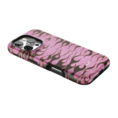 Fuchsia Heat iPhone Case gallery - Iphone_16_Pro_2