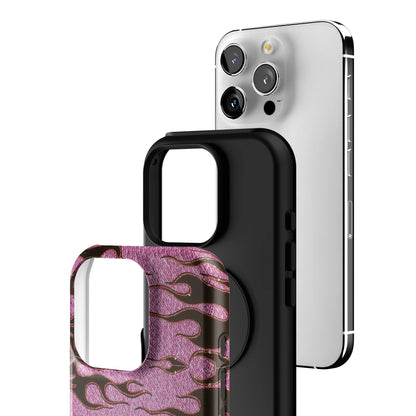 Fuchsia Heat iPhone Case gallery - Iphone_16_Pro_3