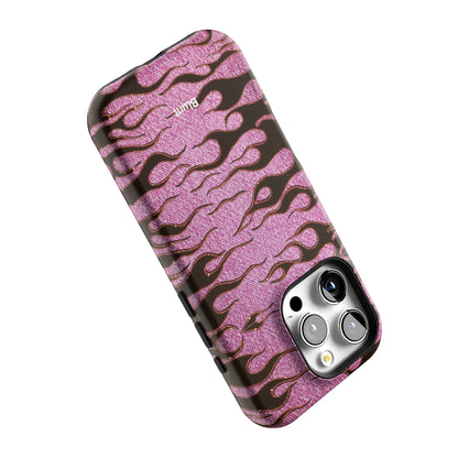 Fuchsia Heat iPhone Case gallery - Iphone_16_Pro_5