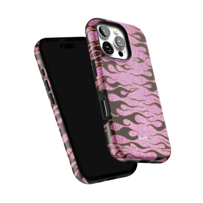 Fuchsia Heat iPhone Case gallery - Iphone_16_Pro_6
