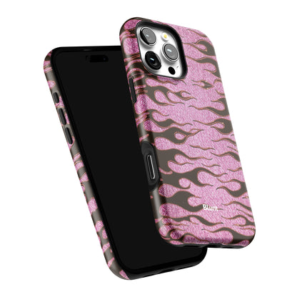 Fuchsia Heat iPhone Case gallery - Iphone_16_Pro_Max_6