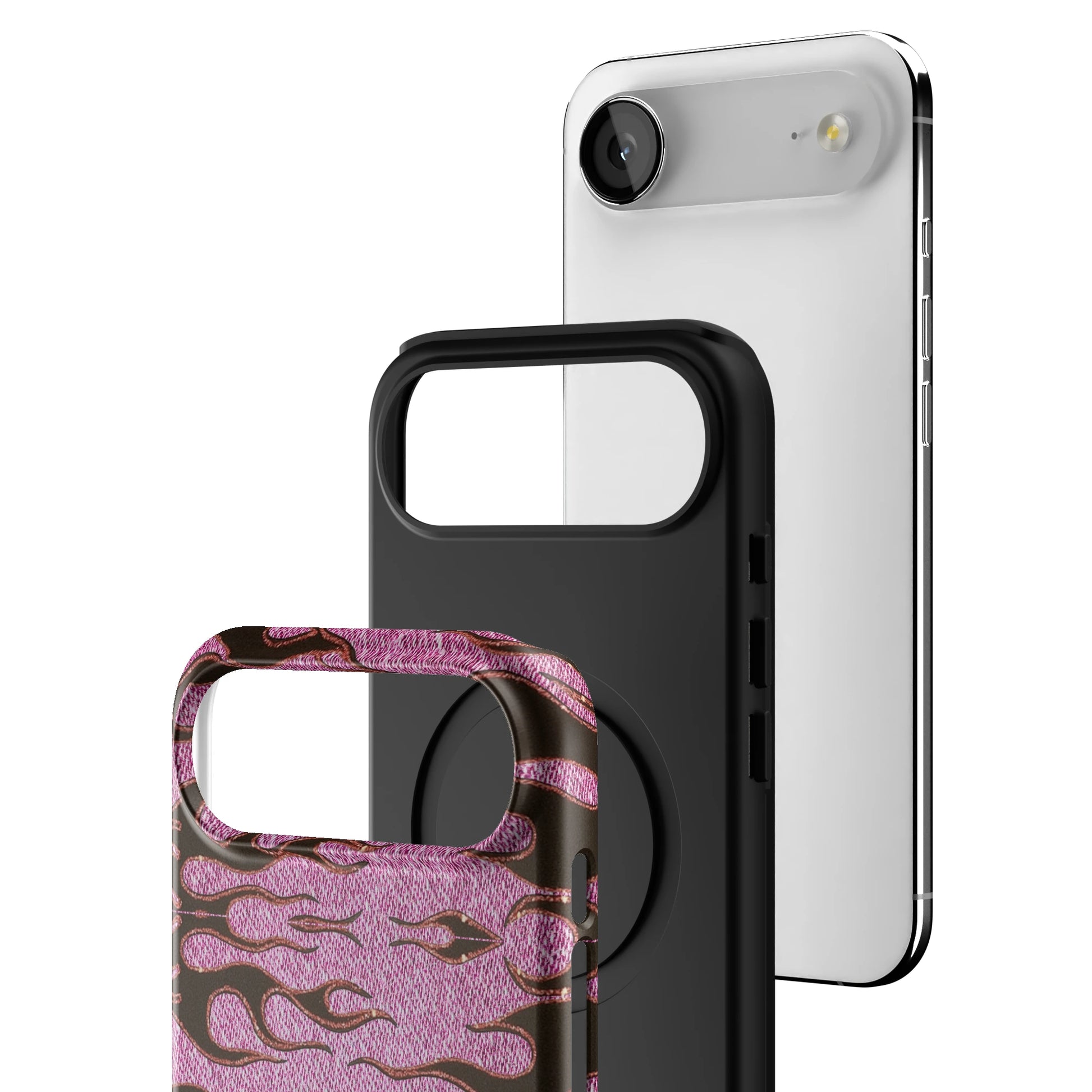 Fuchsia Heat iPhone Case gallery - Iphone_17_Air_3