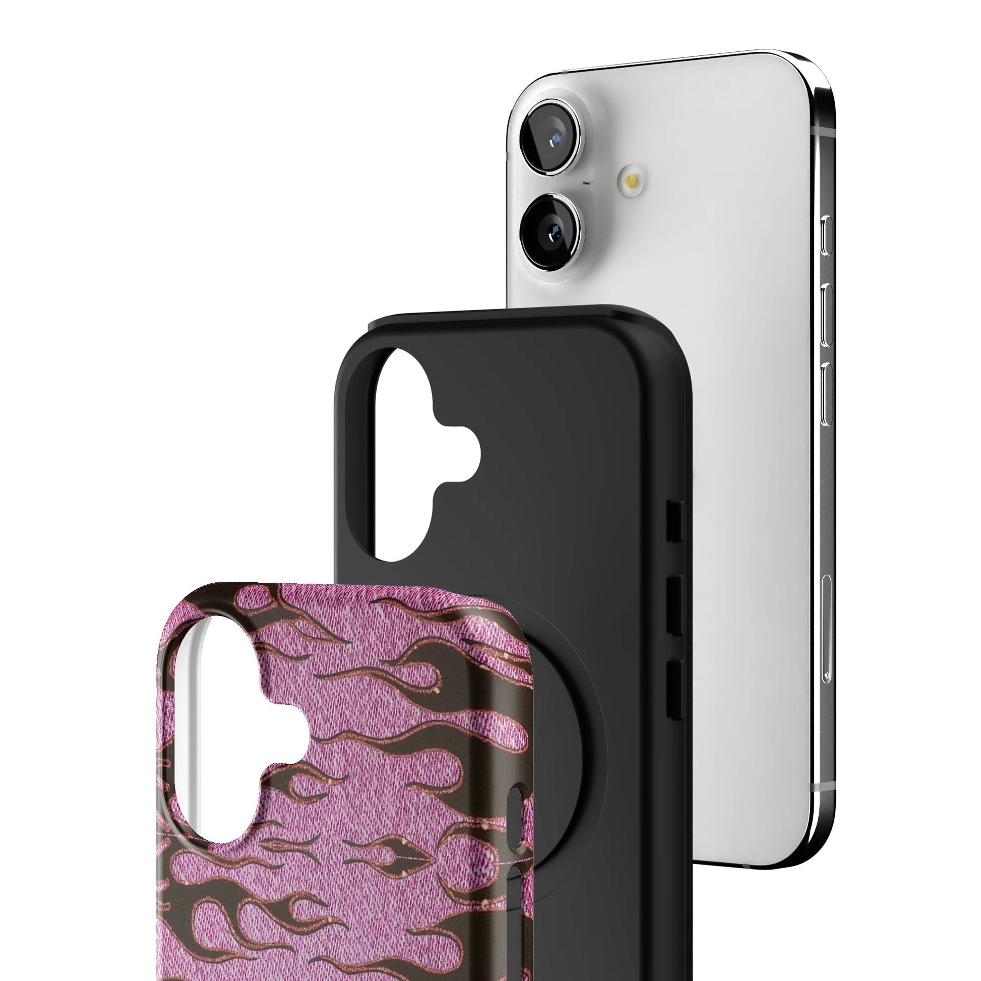 Fuchsia Heat iPhone Case gallery - Iphone_17_Iphone_3