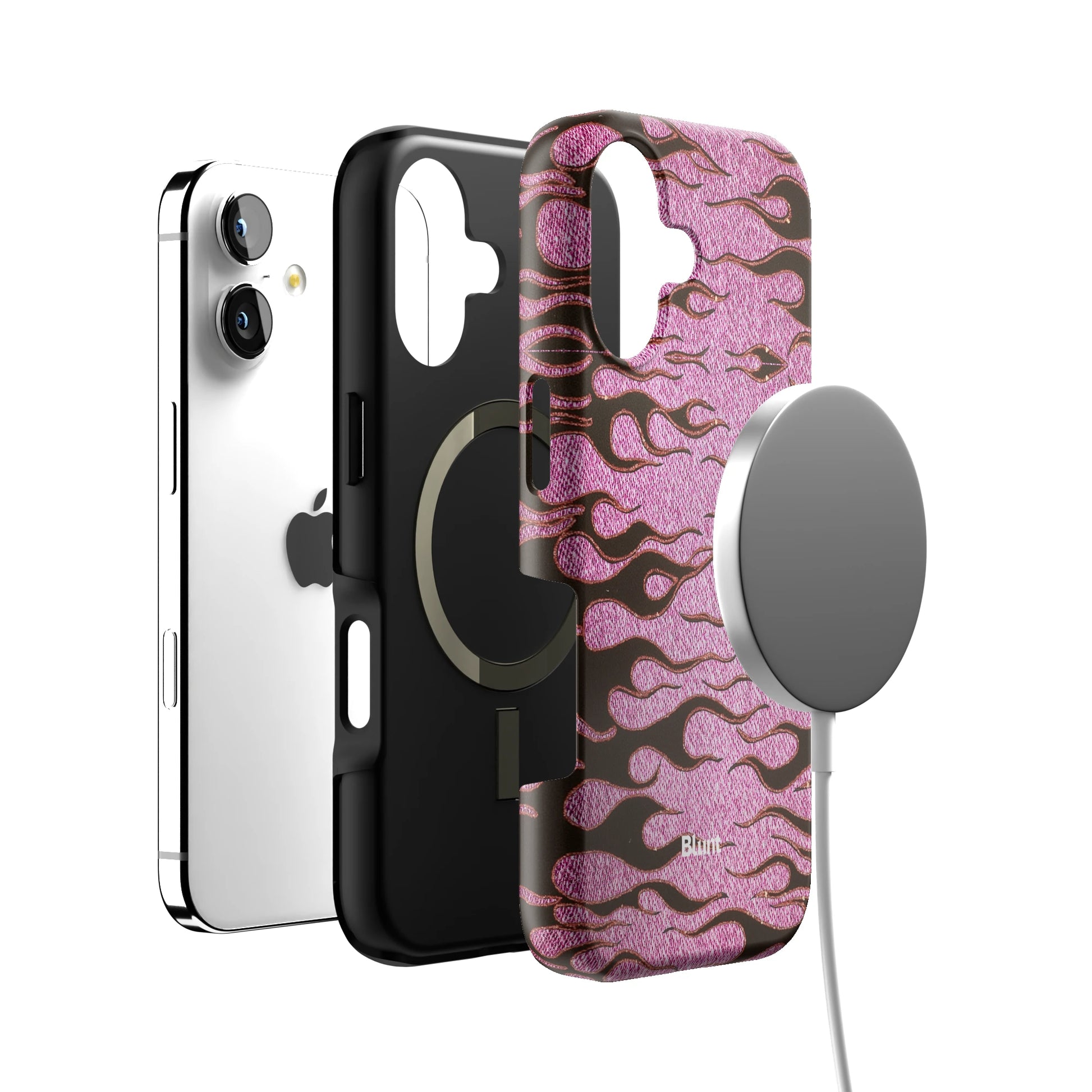 Fuchsia Heat iPhone Case gallery - Iphone_17_Iphone_4