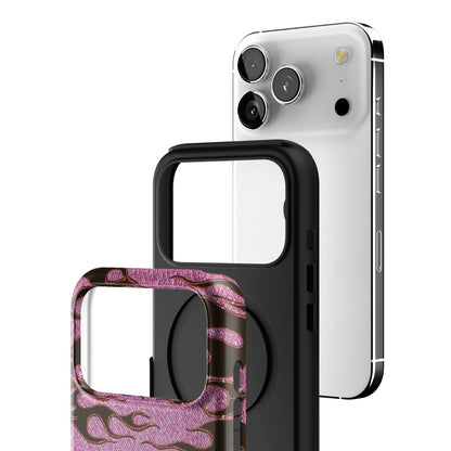 Fuchsia Heat iPhone Case gallery - Iphone_17_Pro_3
