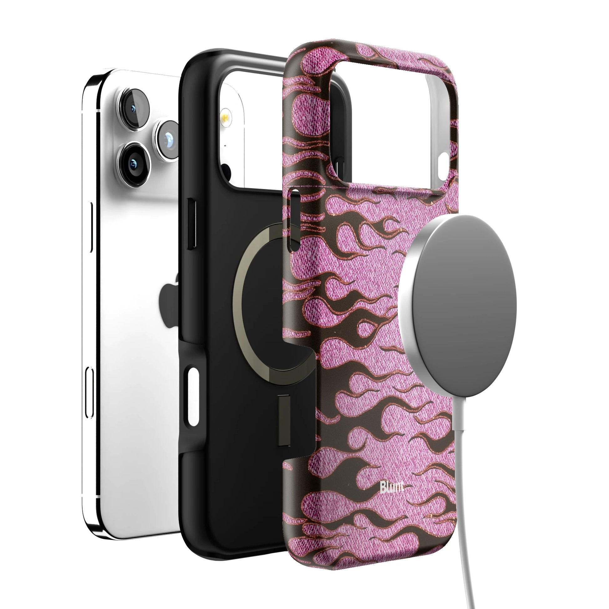 Fuchsia Heat iPhone Case gallery - Iphone_17_Pro_Max_4