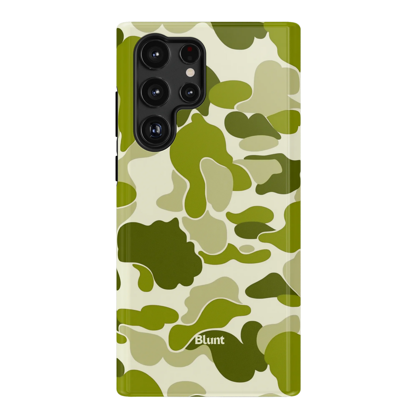 Lime Camo Samsung Case